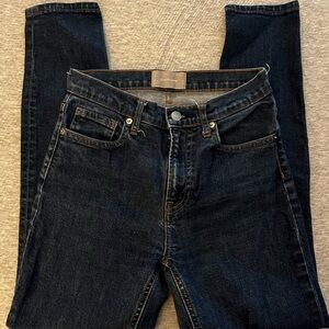 Everlane Straight-Leg Denim Jeans - Size 27 Regular